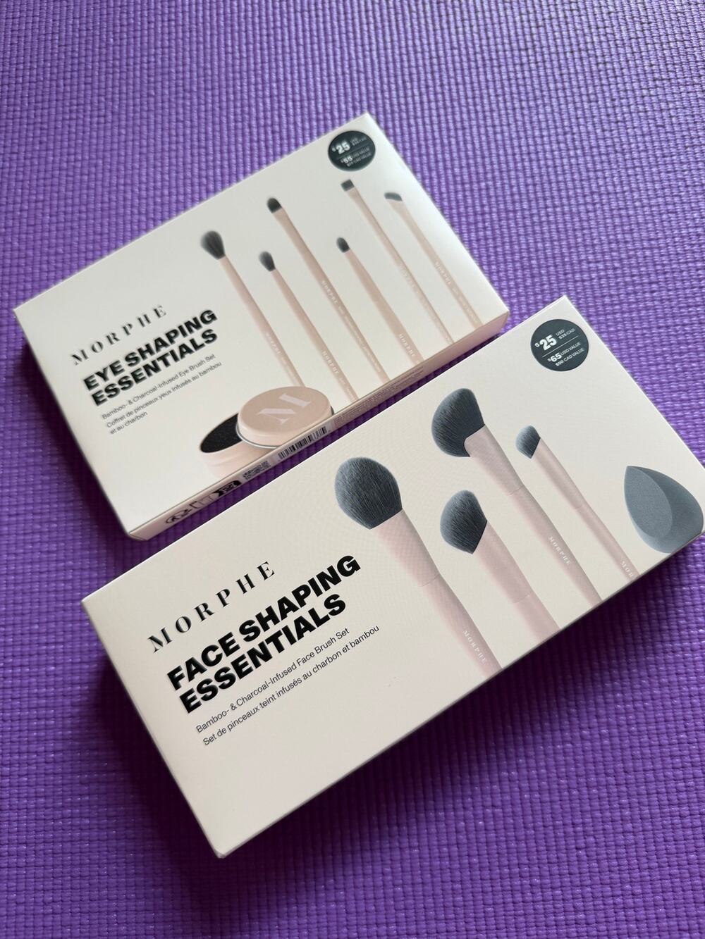 New Morphe Face & Eye Shaping Essentials Brush Sets Limited Edition 2 Sets